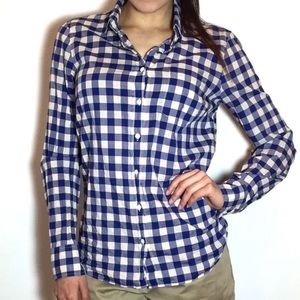 Perfect J. Crew Gingham Shirt!